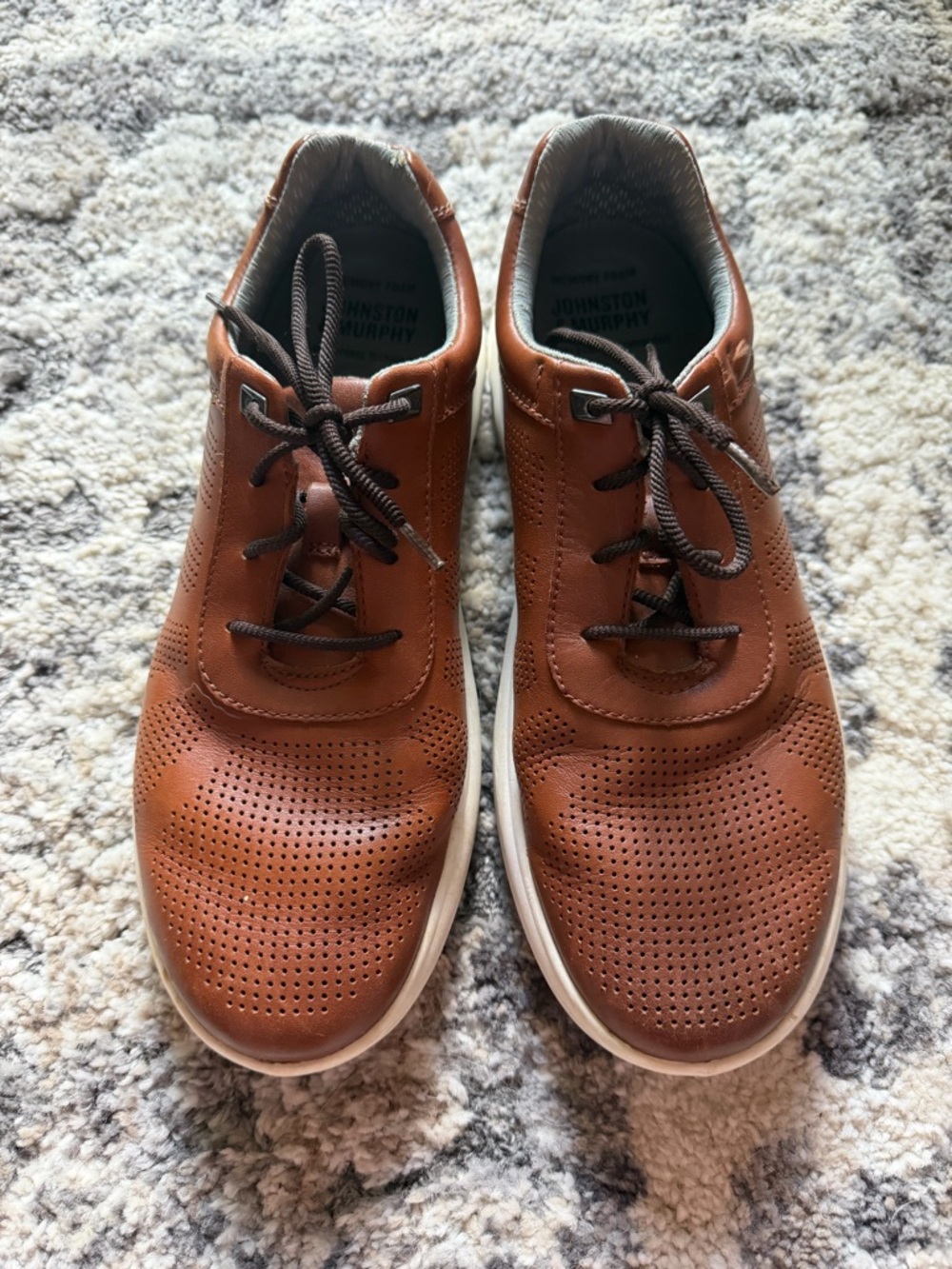 Johnston & Murphy Tan Reactivate U-Throat Sneaker